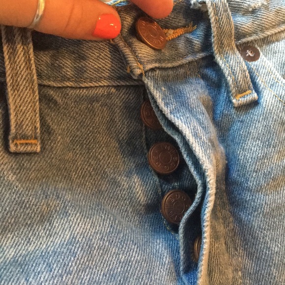 BDG Denim High Rise Shorts (Urban Outfitters) - Picture 6 of 6